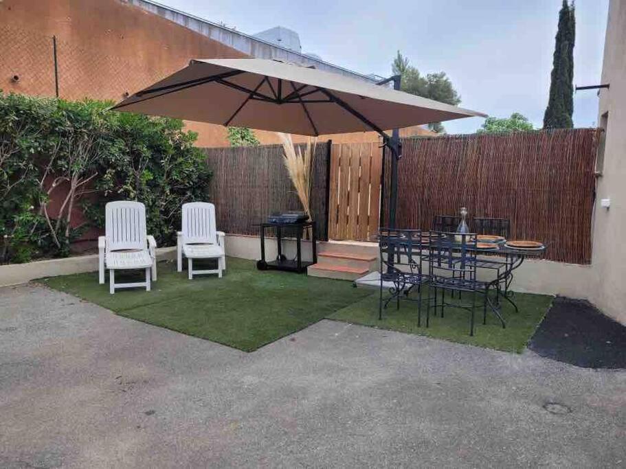 A Louer Haut De Villa 4 Pieces A Sainte-Maxime Golfe De St-Tropez Luaran gambar